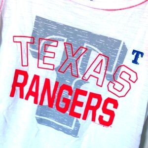 MLB by Campus Lifestyle Scoop Neck Texas Rangers T-shirt